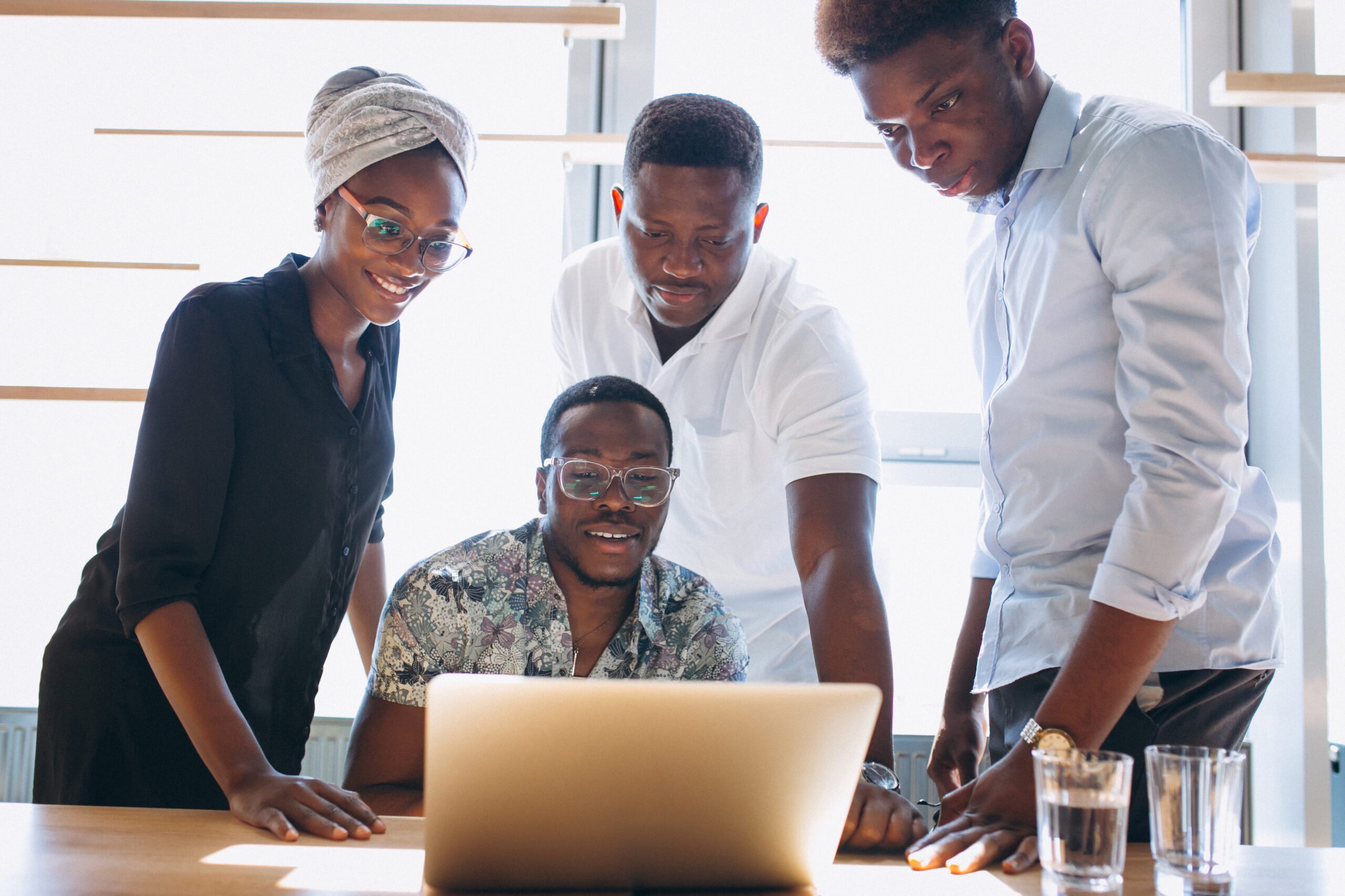 group afro americans working together scaled